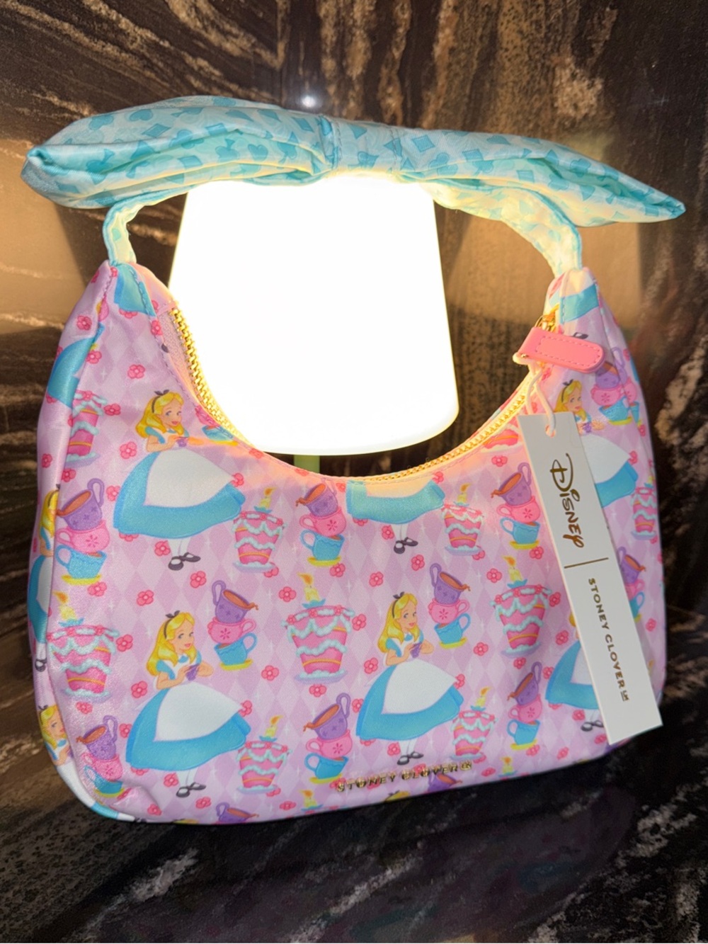 Stoney Clover Lane Disney Alice Unbirthday Purse NWT